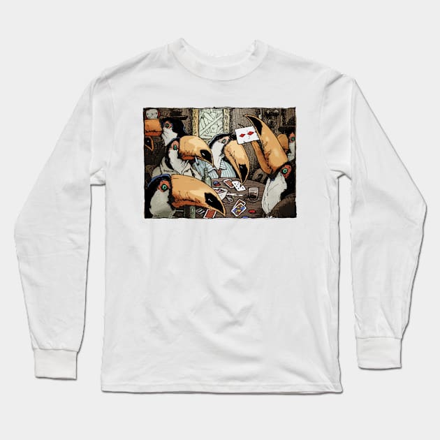 Tony Goes Bust Long Sleeve T-Shirt by Froobius